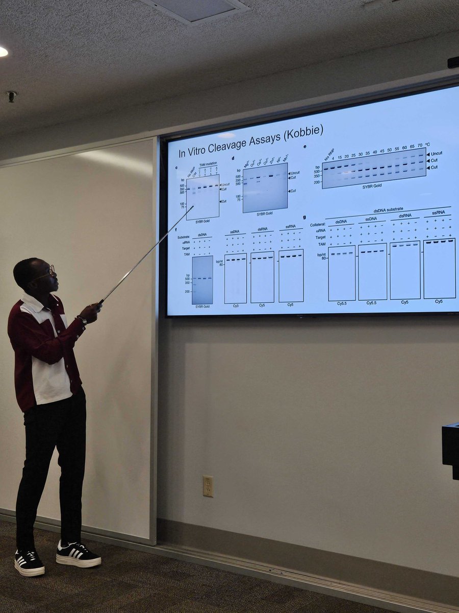 Our monthly journal clubs are a great opportunity to learn about exciting research being done in structural biology and biophysics. Shoutout to Shukun, Trung, Samuel, Kobbie, and Evan for presenting this month's paper!