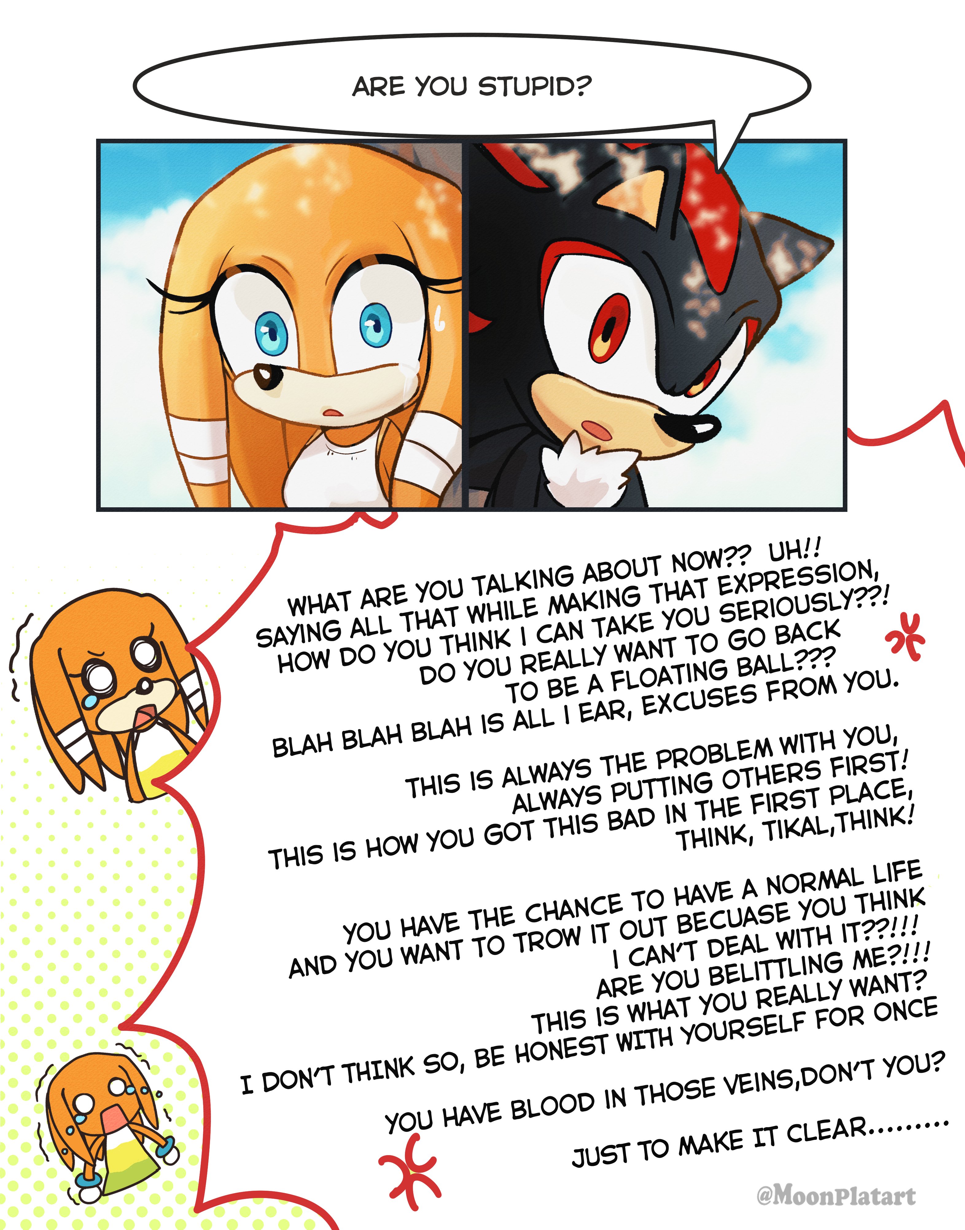 Daeream on X: First Part of my Sonamy Comic, 2k Special! There a