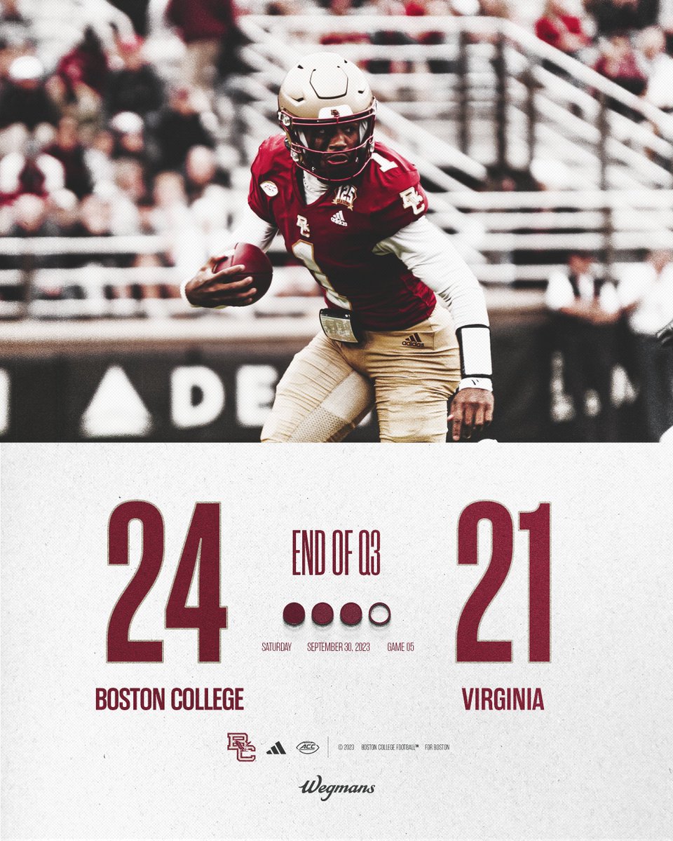 BCFootball's tweet photo. after three. https://t.co/Xyp3ntKvcd