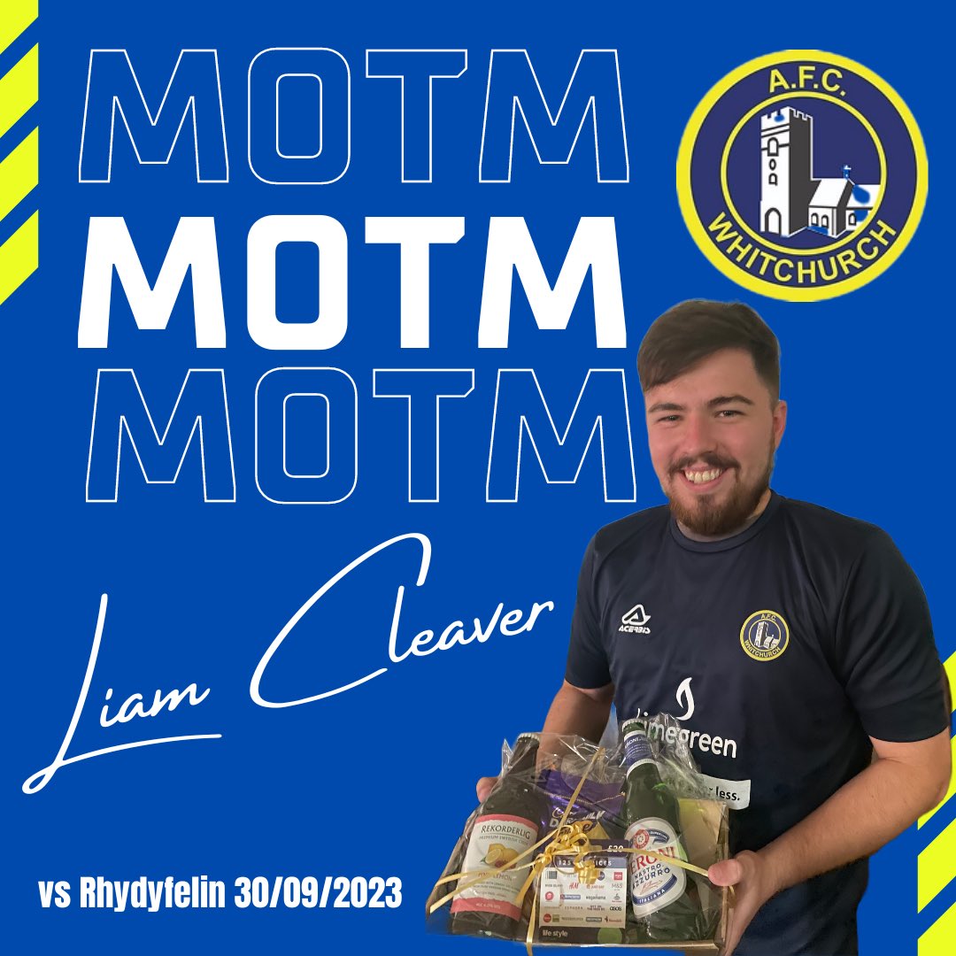 Our opposition chose <a href="/Cleaver1Liam/">Liam Cleaver</a>  as our man of the match today #uppachurch #motm 🔵🟡