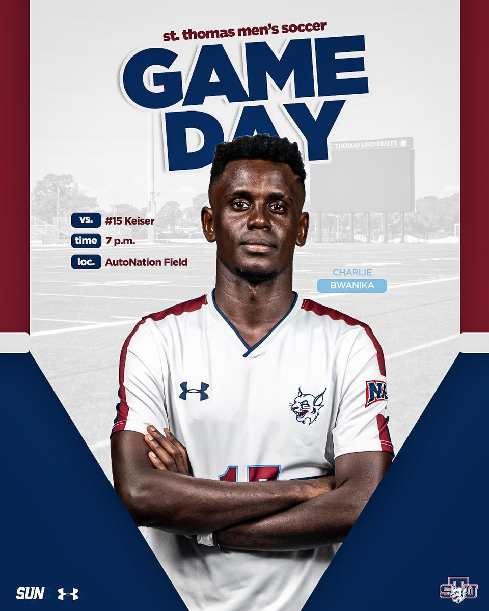 Big time Top-15 Matchup! 😼 ⚽️ #15 Keiser ⏰ 7 p.m. 🏠 AutoNation Field 🖥 bit.ly/2W38VYc 📊 bit.ly/3hn8qNy #VamosBobcats // #STUFutbol