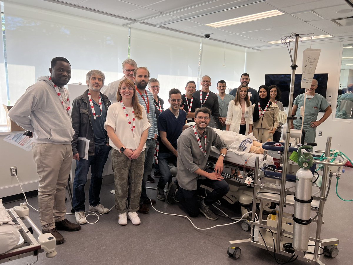 MLS - Mechanical Life Support 1 st North American Course with participants from Asia, Europe, Canada and the US. Thanks to the Harefield team for an unbelievable day.