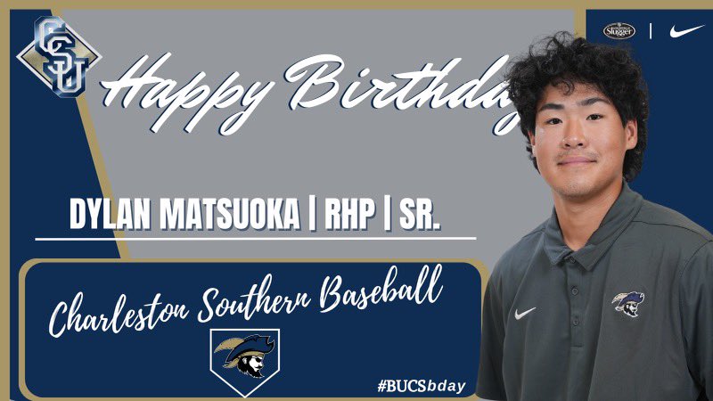 Happy birthday to Dylan Matsouka from @CSUBucsBaseball ‼️