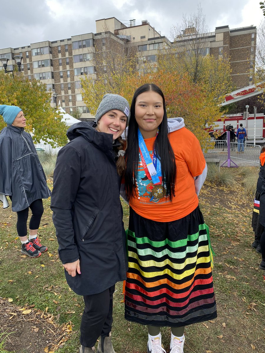 Honoring and recognizing National Day for Truth and Reconciliation today alongside many others. So incredibly proud of Taliah for sharing her truth and her story. Hand to heart. #NDTR #OrangeShirtDay #WeAreCBE #WeAreEPS