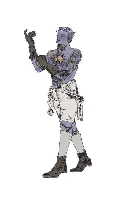 Peregrin (she/they), Drow Paladin for a new campaign!