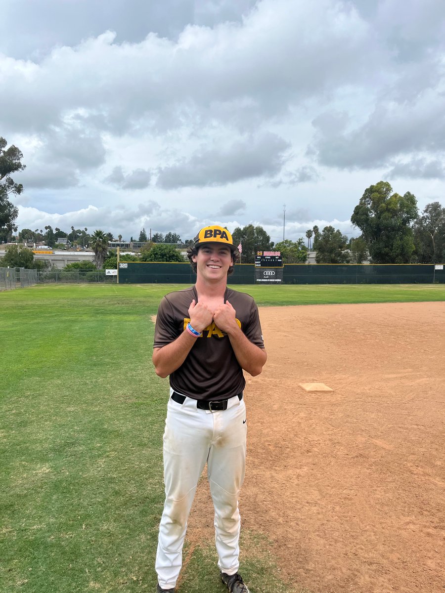 Five Tool California (@fivetoolca) on Twitter photo F: <a href="/BPAtravelball/">BPA Baseball</a> Yellow 17U 8, Max Reps 0
PoG: <a href="/TylerBaker2025/">Tyler Baker</a> 2-2, 2B
Pitcher: Haaken Quade 3 IP, 6K, 0R F: <a href="/BPAtravelball/">BPA Baseball</a> Yellow 17U 8, Max Reps 0
PoG: <a href="/TylerBaker2025/">Tyler Baker</a> 2-2, 2B
Pitcher: Haaken Quade 3 IP, 6K, 0R