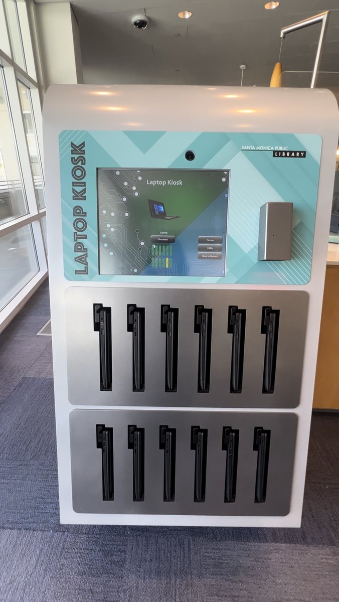 SMPublicLibrary's tweet image. Don’t have a laptop? We got you!

Chromebooks are available for borrowers using the 2nd floor Workspace area for 4 hours per session.

#SMPL #NationalLibraryCardSignUpMonth #Laptops #Chromebooks