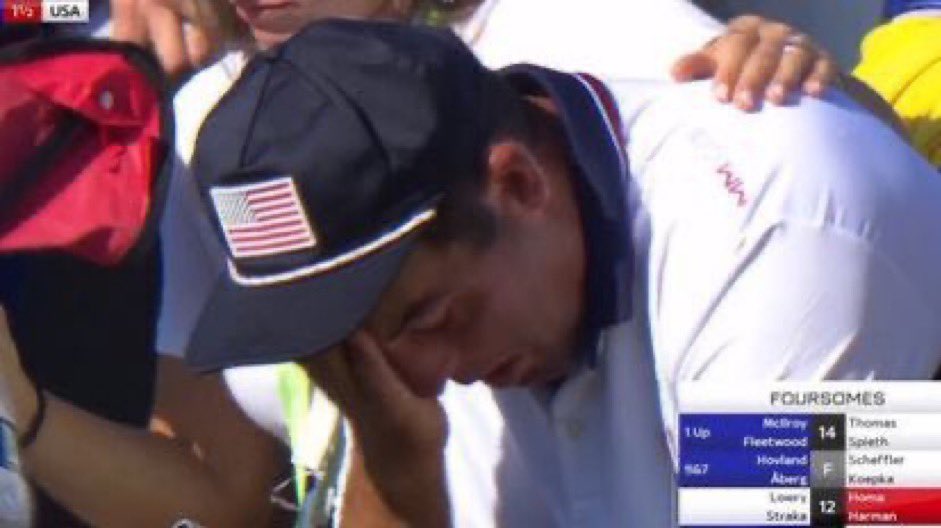Scheffler in tears is going to stick with me. Some guys play bad and hide afterwards; Scottie felt embarrassed and angry yet labored through the pain because he felt being there for his teammates was important, which says more about him than any score