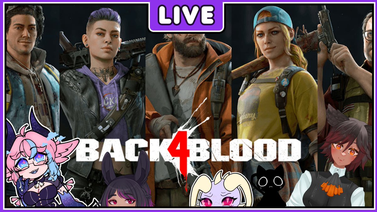 EmbersVt's tweet image. Attention Zombies, You Suck 
Back 4 Blood collab w/ @BlngusbongusTTV  @caseyium &amp;amp; @RiyaMaruko 

(Link in Thread)
#Vtubers #VtubersEN #zombies