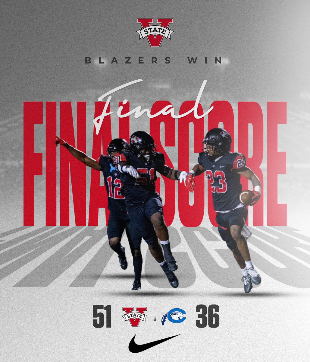 And that’s a Wrap from North Carolina!

51-36 Final, Blazers came out on Top 5-0.

We’re back at Home next week vs Delta State!

#ISO #Consistency