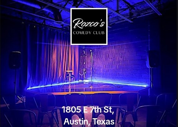 TheWeirdestCity's tweet photo. Chris &amp; Lorena, the owners of #AustinTexas newest #comedyclub, "@RozcosComedy Club" discuss succeeding as a new #ATXComedian #AtxOpenMic (#AustinOpenMic) #Comedian in the #ATXComedy 
(#AustinComedy) Scene.
 
#PODCAST 
April 12, 2023 •29min 👇🏽
 https://t.co/M1xM8js49p https://t.co/jwmIvBDm8X