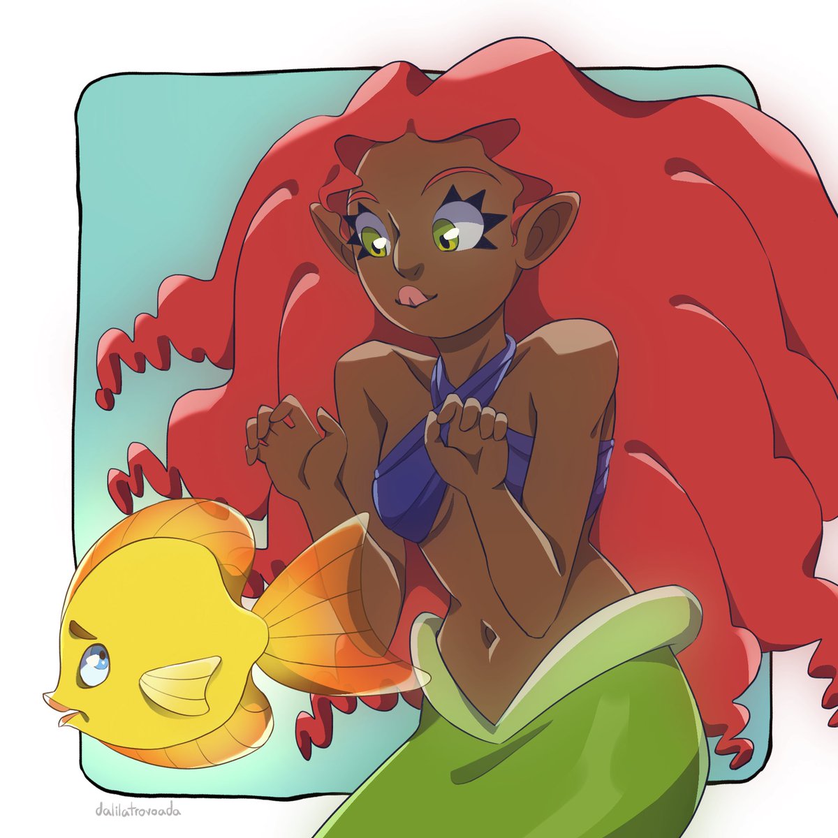 dalila_tr's tweet photo. Second bundle of my mermay challenge drawings
Here is day 22, 23, 24 and 25
#mermay2023 #dawingchallenge #digitalart #procreateart #mermaid https://t.co/CiZJy0adxS