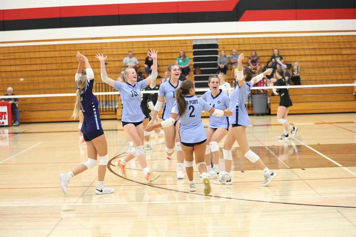 Melissa Lea (@melynch5) on Twitter photo Not a bad way to spend a rainy Saturday morning. Bay Port JV-1 sweeps the Green Bay East invite 10-0. Solid team work 🔵⚪️🏐⚪️🔵
<a href="/BPVB/">Bay Port Volleyball</a> <a href="/BayPortHS/">Bay Port High School</a> <a href="/BayPortFans/">BP FANS 2023</a> Not a bad way to spend a rainy Saturday morning. Bay Port JV-1 sweeps the Green Bay East invite 10-0. Solid team work 🔵⚪️🏐⚪️🔵
<a href="/BPVB/">Bay Port Volleyball</a> <a href="/BayPortHS/">Bay Port High School</a> <a href="/BayPortFans/">BP FANS 2023</a>