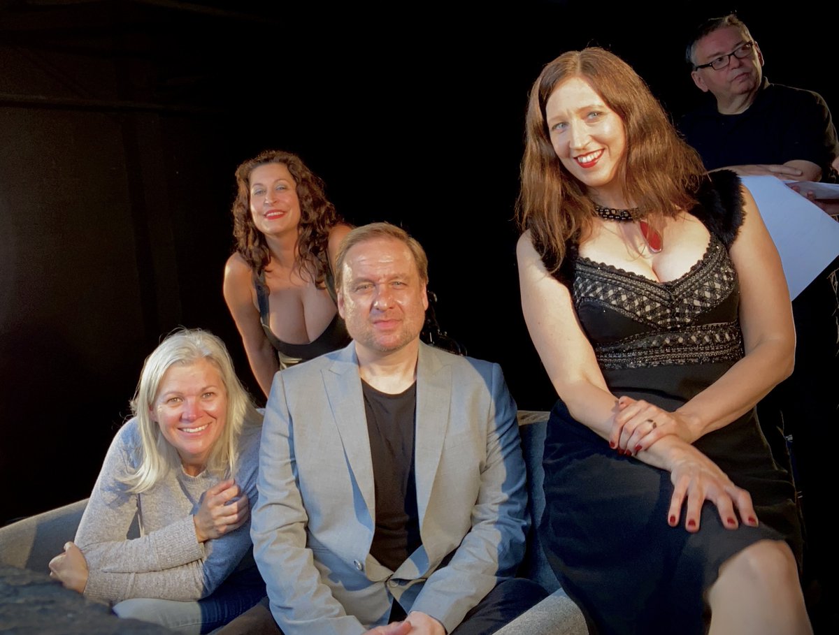 We had an absolute blast this week on another filming day of #DJKill by @ANTONMAKON and #Superhumanfilms in <a href="/KlatchStudio/">Klatch Studio</a> with amazing cast <a href="/irvingact3/">Peter Irving</a> @oakes_caroline <a href="/KellyEActress/">Kelly Efthymiou</a> @XanderLace and DOP #JimGroom
Thank you everyone,can’t wait for the next one!!
 #actress #feature