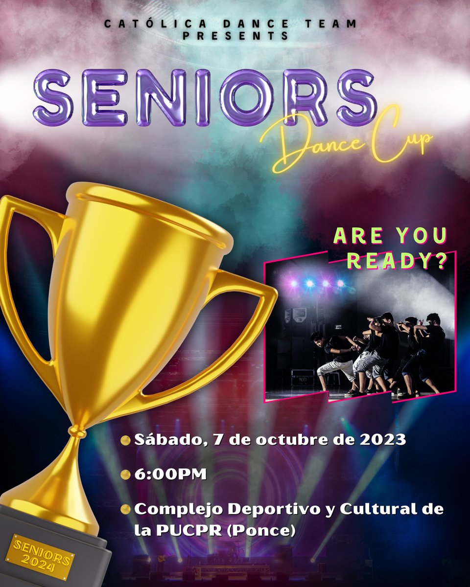 CatolicaDance's tweet photo. Are You Ready?

#seniors2024 
#dancecompetition #seniorsdancecup2024 #dance #schooldanceteam #competition #danceteam https://t.co/IdFrAvATeG