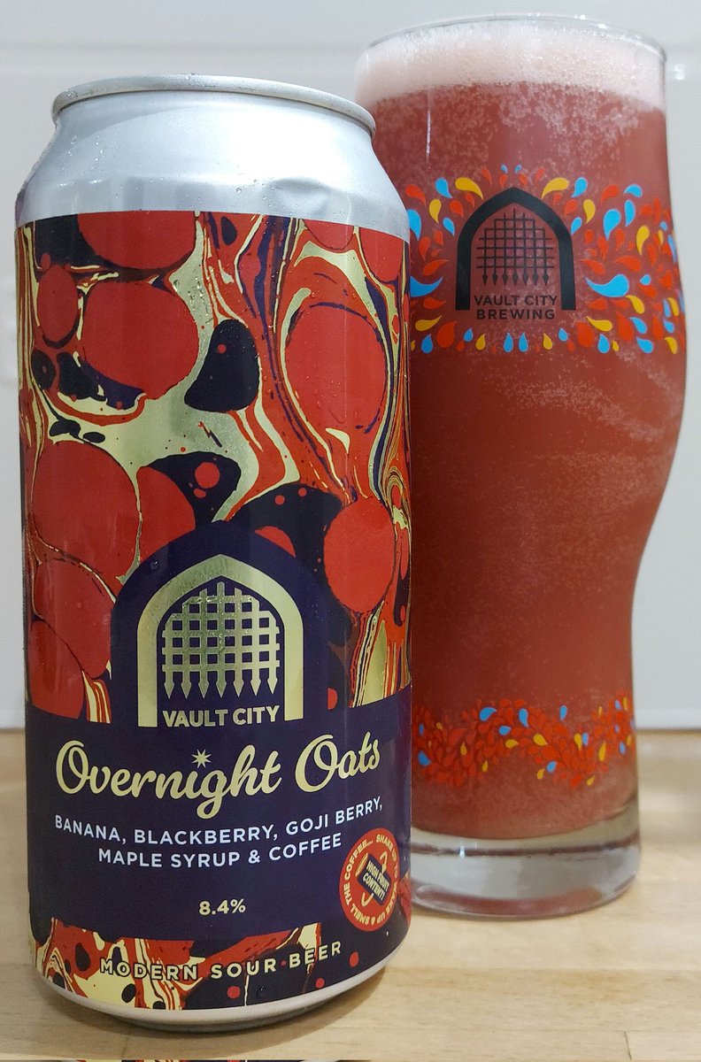 Changing things up beer wise tonight. @vaultcitybrew's new Overnight Oats is another belter @GoodSpiritsCoWB