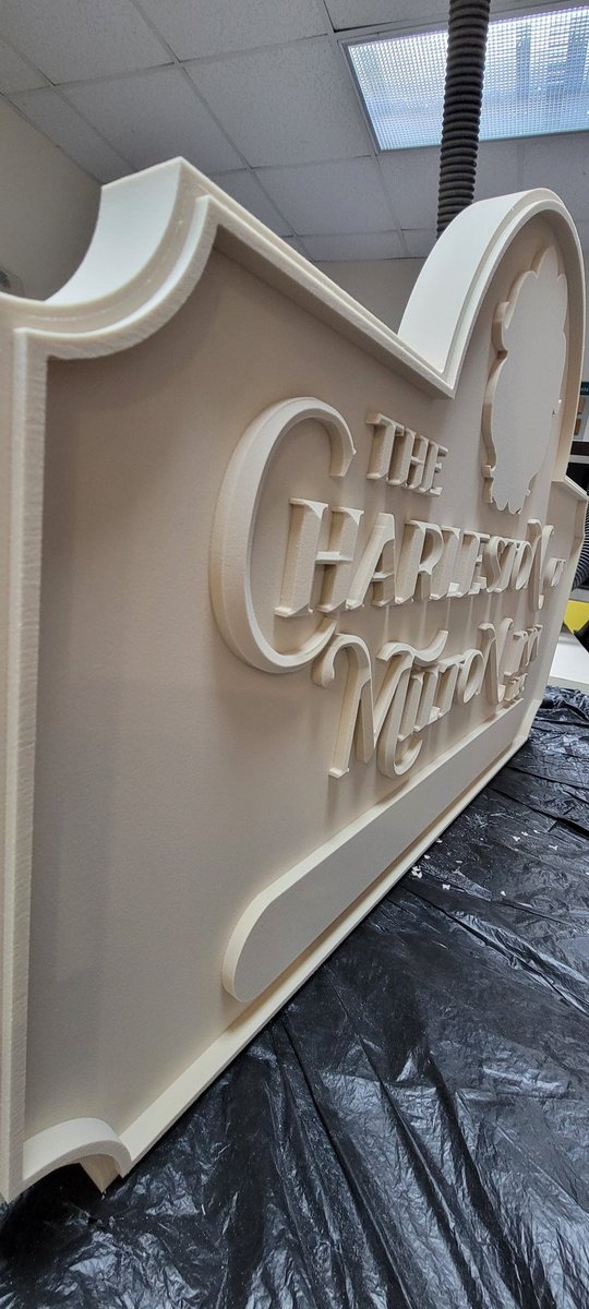 kenny_terhune's tweet photo. Carved foam signs, neon signs, monument signs , @Rogers_Sign #signs #signshops #signfoam4 @SignFoam https://t.co/xcKvqR1npN
