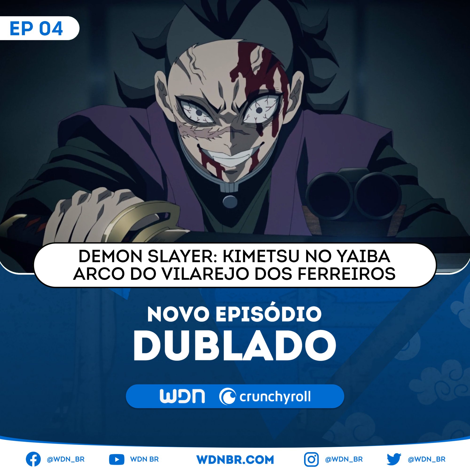 Demon Slayer: Kimetsu no Yaiba ganha novos episódios dublados na Crunchyroll