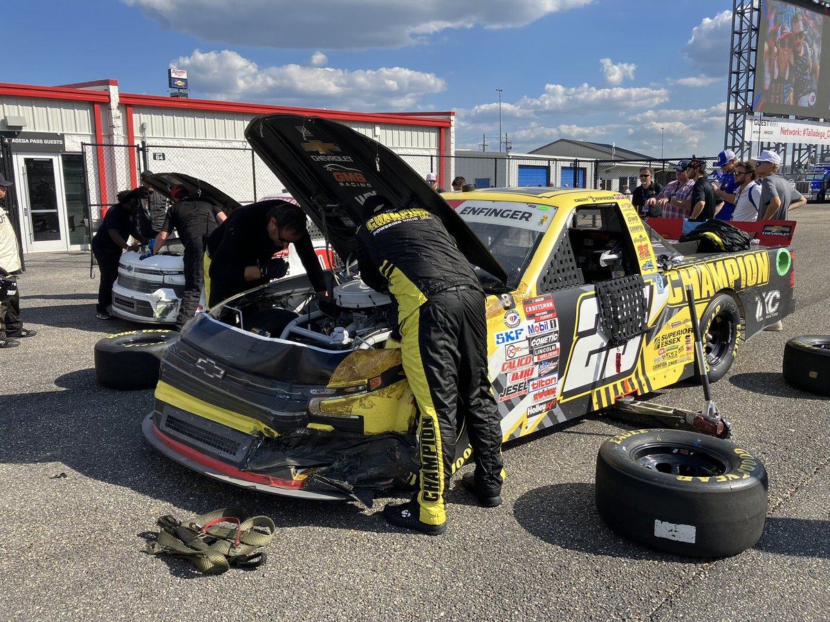 Well… not at all what we wanted today, but these @GMSRacingLLC guys never gave up and we crossed the line P 13. All eyes on Homestead! @ChampionPowerEQ @TeamChevy