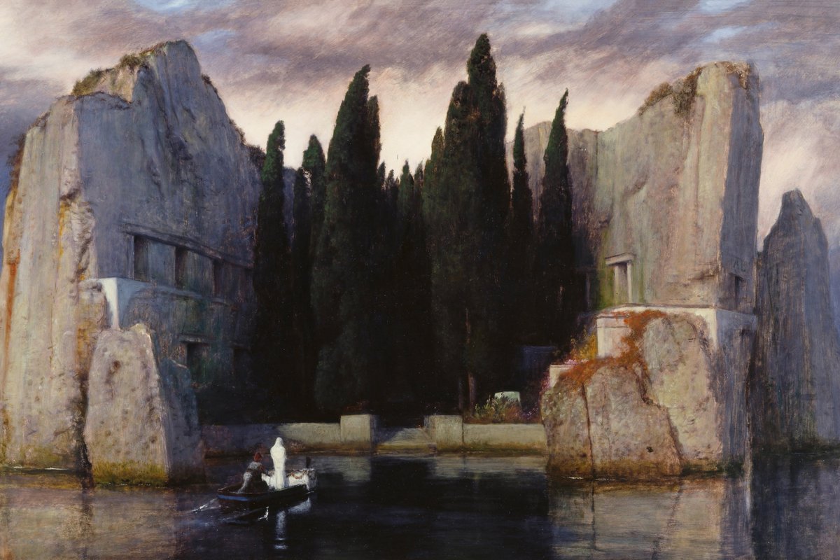 Isle of the Dead by Arnold Böcklin (1827-1901); painted 1883
#arnoldbocklin #arnoldböcklin #isleofthedead #switzerland #swissart #swissartist #germany #germanart #germanartist #death #deathart  #symbolism #symbolismart #art #artwork #artist #painting #paintings #artworks #arts