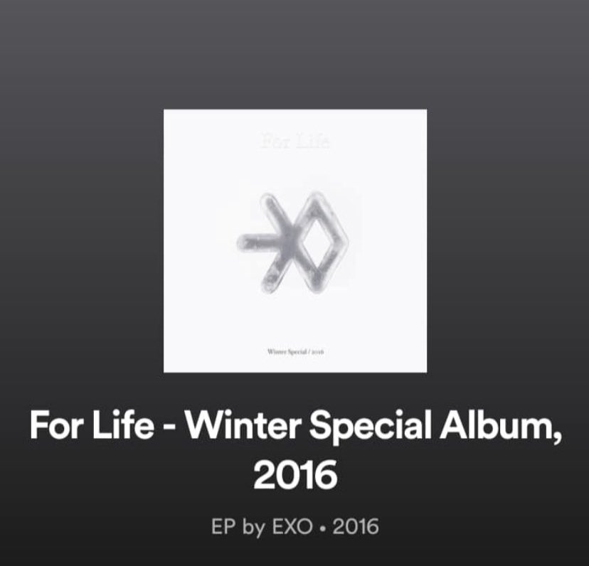 Girls don't want a boyfriend, they want EXO winter album to come back