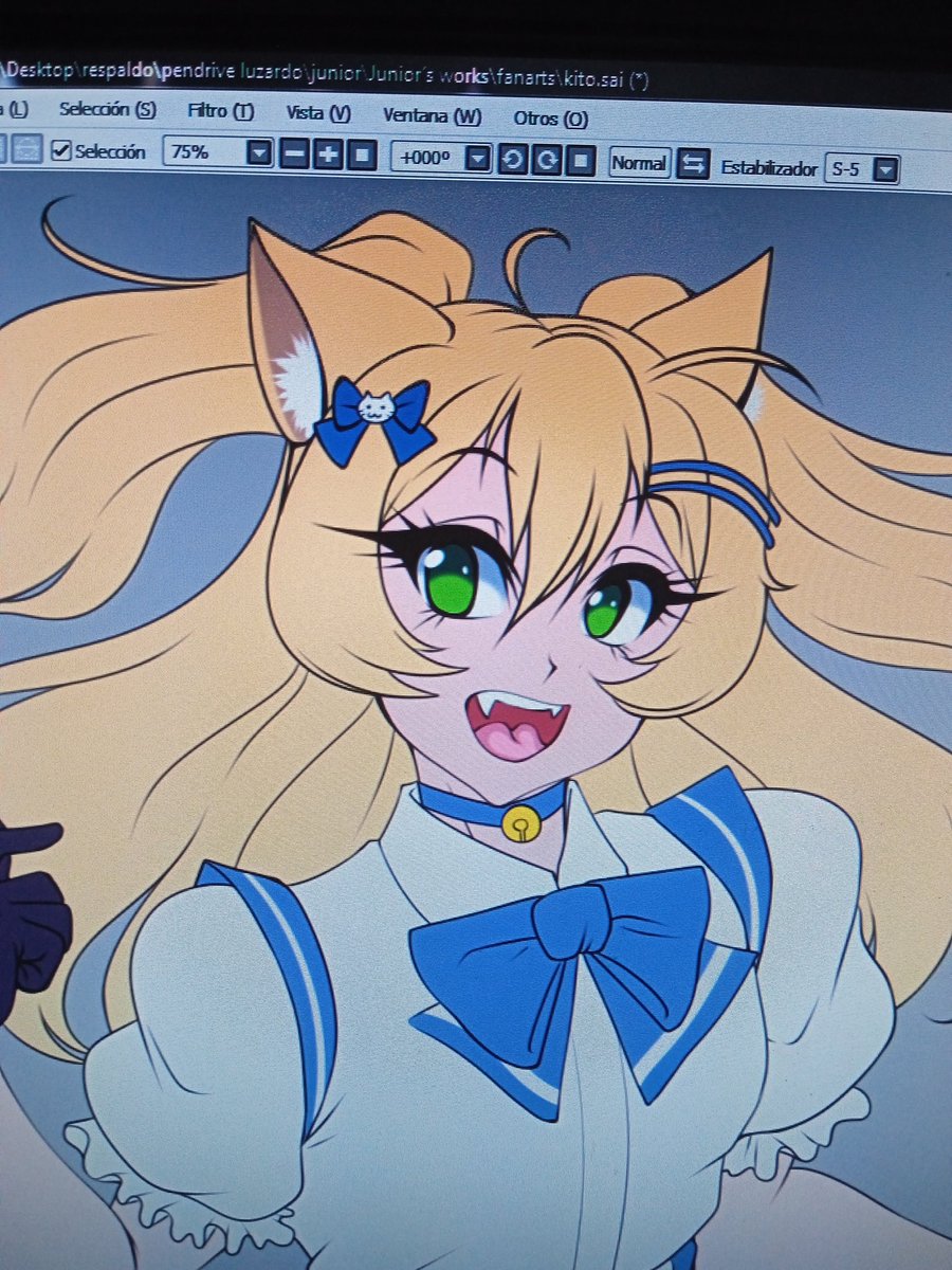 TamaRoyArt's tweet photo. Expressions from @kito0ga ❗😃😏😩🤤
#WIPs #headshoot #cute #Flatcolour https://t.co/WZSJgDC2Xv