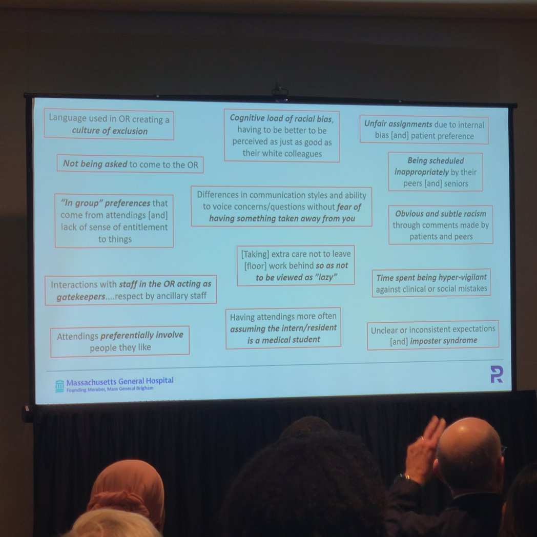 Excellent presentation by @chuma_eruchalu! URiM residents objectively have a different operative experience @AAMCtoday #SBAS23 @MGHSurgery