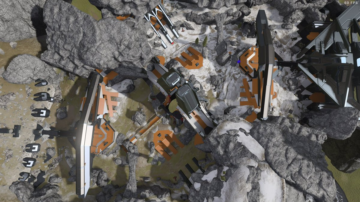 darkskull1157's tweet photo. From my initial scribbles on paper to final polish, Fortitude has been a labor of love!
@CertifiedChmp and I went through a lot of Iteration to get this map done.
Additional Images in the replies
#HaloInfinite #Forge #Xbox #Halo 
Fortitude download link: https://t.co/7kgY5PoiEC https://t.co/Bhwu0xO3XY