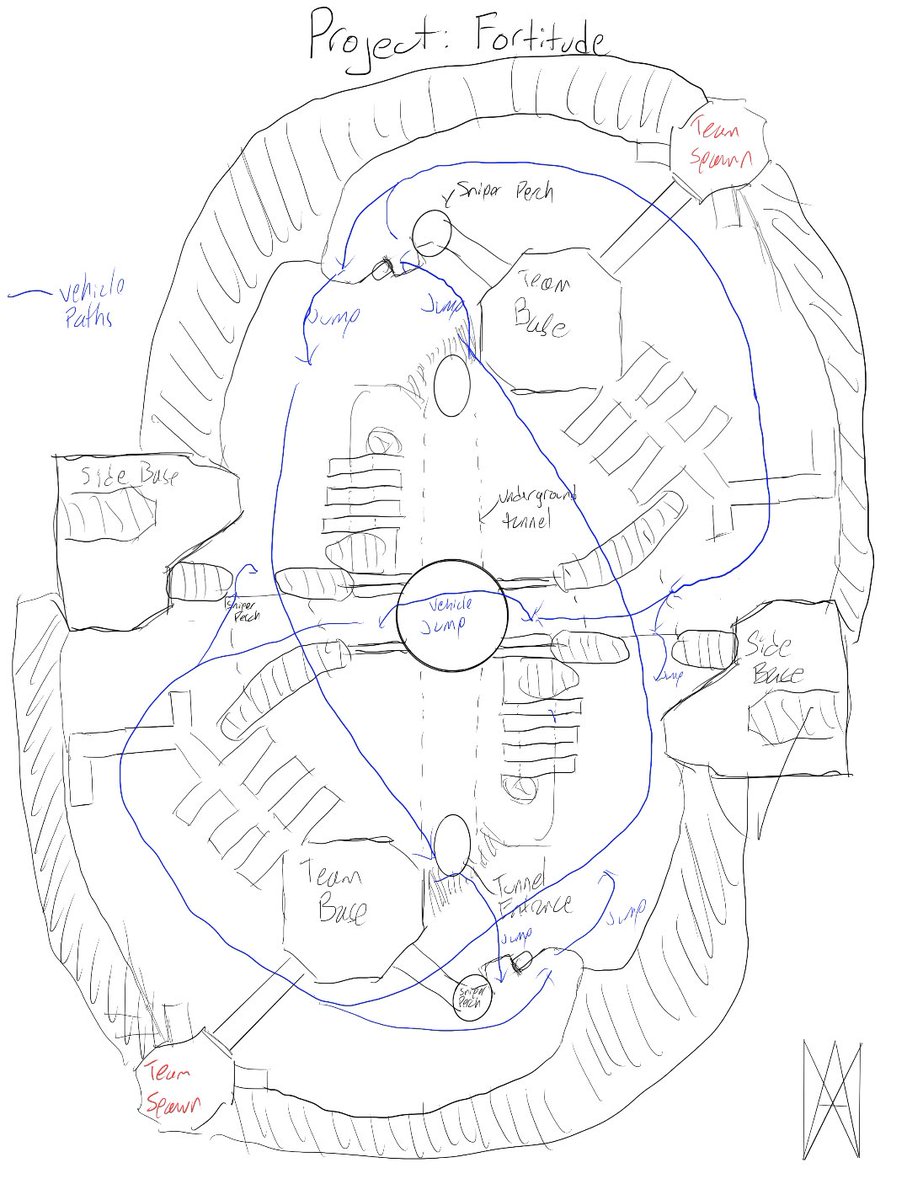 darkskull1157's tweet photo. From my initial scribbles on paper to final polish, Fortitude has been a labor of love!
@CertifiedChmp and I went through a lot of Iteration to get this map done.
Additional Images in the replies
#HaloInfinite #Forge #Xbox #Halo 
Fortitude download link: https://t.co/7kgY5PoiEC https://t.co/Bhwu0xO3XY