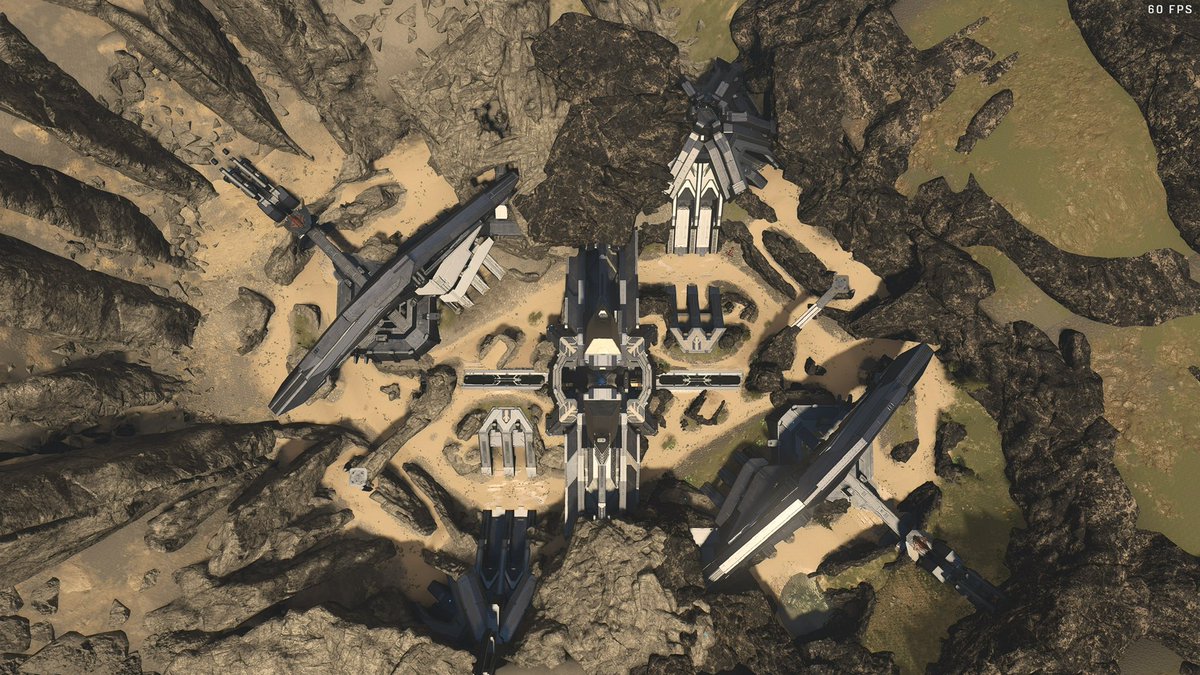 darkskull1157's tweet photo. From my initial scribbles on paper to final polish, Fortitude has been a labor of love!
@CertifiedChmp and I went through a lot of Iteration to get this map done.
Additional Images in the replies
#HaloInfinite #Forge #Xbox #Halo 
Fortitude download link: https://t.co/7kgY5PoiEC https://t.co/Bhwu0xO3XY
