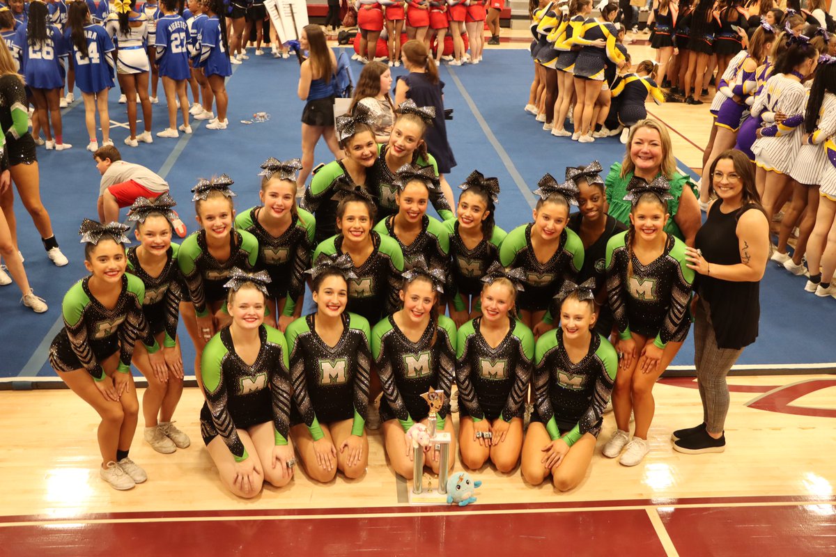mcintosh_cheer's tweet photo. 📣 First Place wins for our Varsity &amp; JV Competition teams at the Central Cheer Classic!!! Thank you @central_lions_cheerleading for the invite!!!! Way to go ladies!!! 📣 #Cheer #CompetitionCheer #Varsity #JV #McIntosh #CentralCheerClassic https://t.co/5af2ZrKGAd