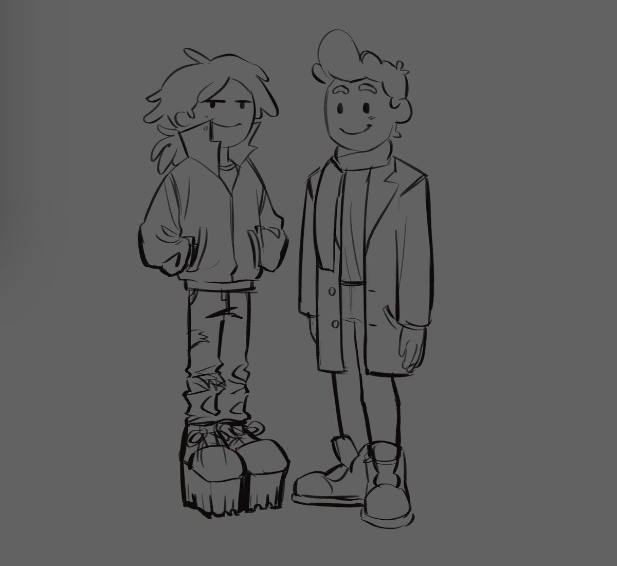 I am very confused about their height #fionnandcake #gumlee