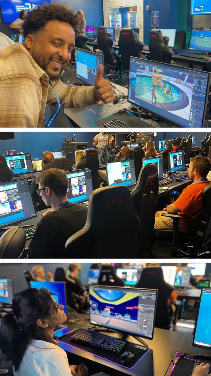 BrianDickman's tweet image. The first public use of our brand new #UEFN Virtual Exhibit Learning Kit was a blast! Learn the essential skills for integrating #Interactive3D across all subject areas. It will be freely available soon! Proud of the work done by our @cleverlike team!❤️