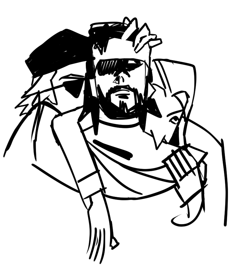 "we missed you!" hissed the lovecats