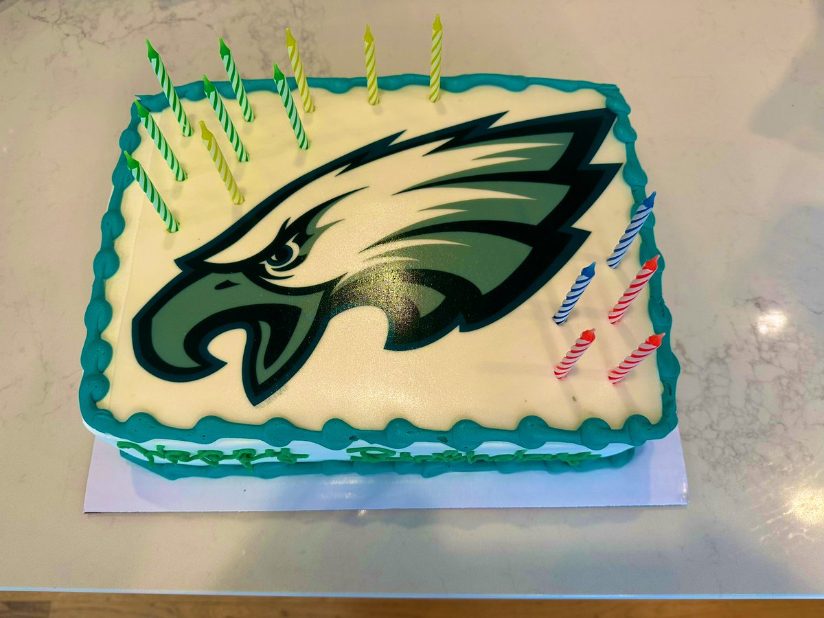 Son is turning 14 and we’re raising him right. 🦅