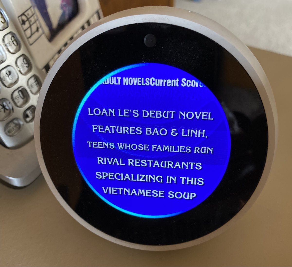 .<a href="/loanloan/">Loan Le⁷</a> Look who’s a JEOPARDY! clue on my Echo just now. 😭 The  category  was  YA  Novels.