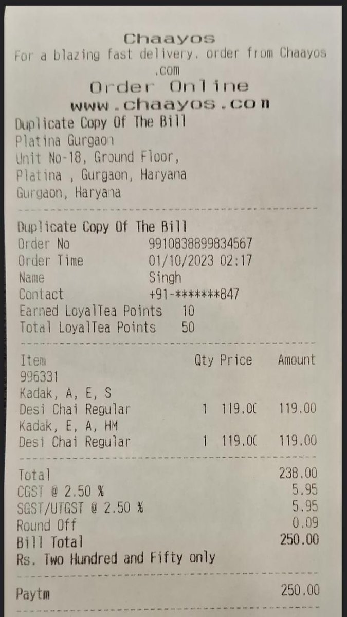 MagicEditsIndia's tweet photo. Cockroach @Chaayos @fssaiindia https://t.co/k39q5dW7Ml