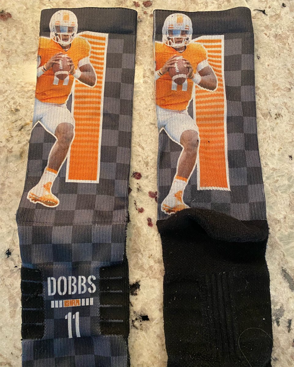 Well I finally found my lucky <a href="/josh_dobbs1/">Josh Dobbs</a> socks behind a drawer in my dresser. Suddenly feeling awesome about the game tonight. #GBO.