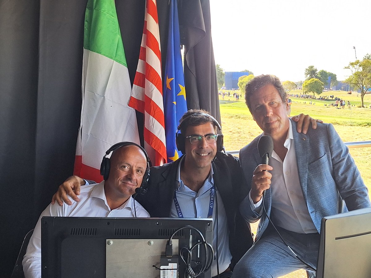 MarcoAvvoGolf's tweet photo. Domani gran finale con i 12 singoli, dalle 11.35 sino alla fine su #RaiPlay e #RaiSport 
Al momento Europa avanti 10 1/2 a 5 1/2. https://t.co/MbDXYib2YT