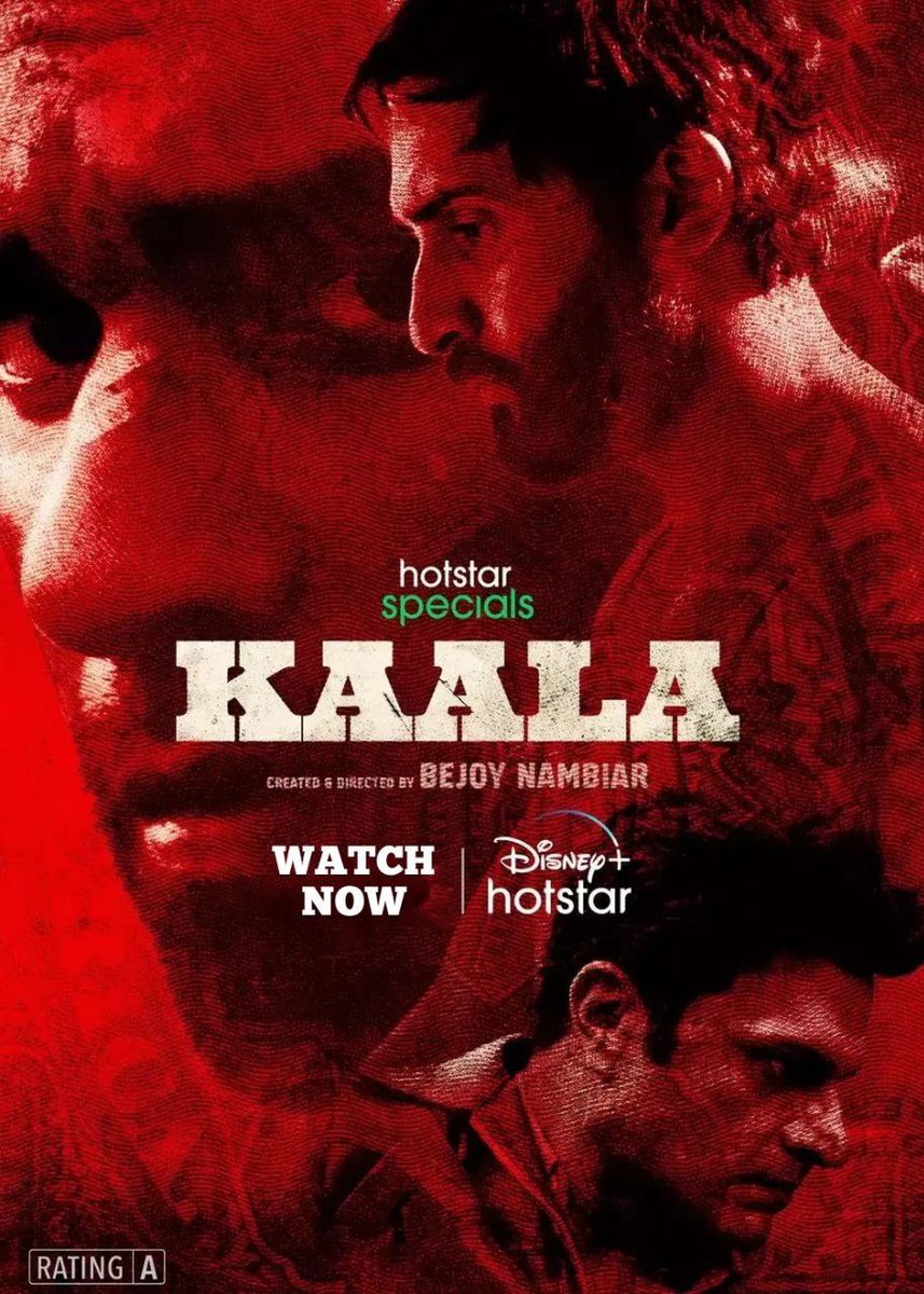 #Kaala directed by #BejoyNambiar —what a thrilling ride! Bejoy's mastery in direction and breathtaking camerawork elevate this series to new heights. The performances by #AvinashTiwari , #JitinGulati , #RohanMehra , #HitenTejwani and #ElishaMayor are truly remarkable 💥🖤 (1/2)