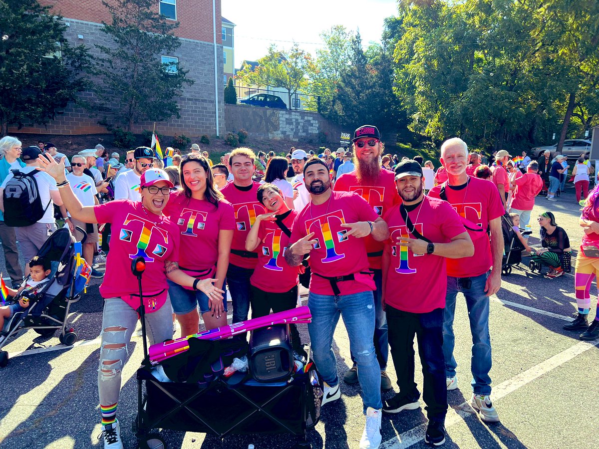 TiNaDeTre's tweet photo. Another successful Pride Parade event out of the Carolinas!! This time in beautiful Asheville, NC. Great weather, awesome vibes and I got to hang out with the awesome Asheville A-Team!! Thanks for having me!! @FrankKoutris @MrDennisJones @ChappyCLT @MrMagentaSMRA #KAPOWEEENATION https://t.co/6pqqq1OaCf