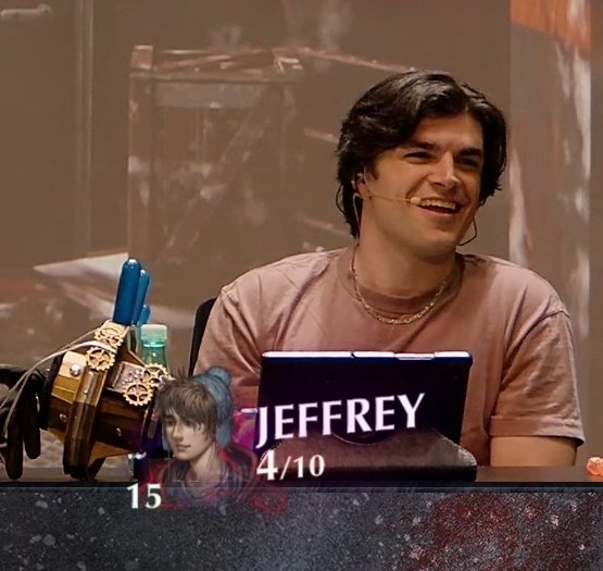 MarceV2226's tweet photo. Jeffrey como que no puede estar serio! 😂😂😂😂 https://t.co/7F1bpbCbu0