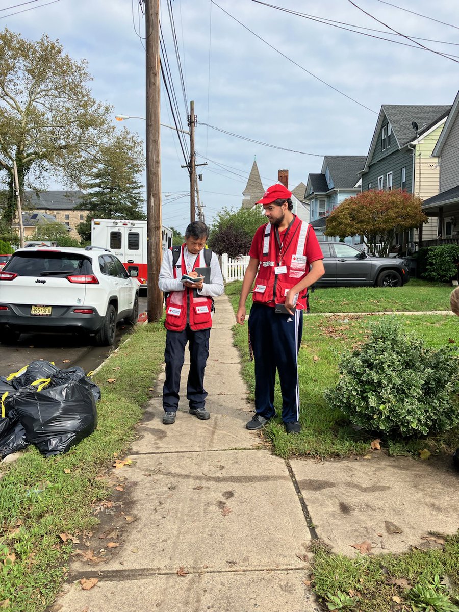NJRedCross's tweet photo. Our temporary shelter, located at The Red Bank Salvation Army is now closed. Thank you to our disaster volunteers, who were out in Monmouth County communities today assessing damage and immediate needs of flood affected homes and families. https://t.co/npKkoXESDg