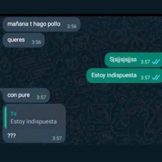 gente chamuyando tweet media