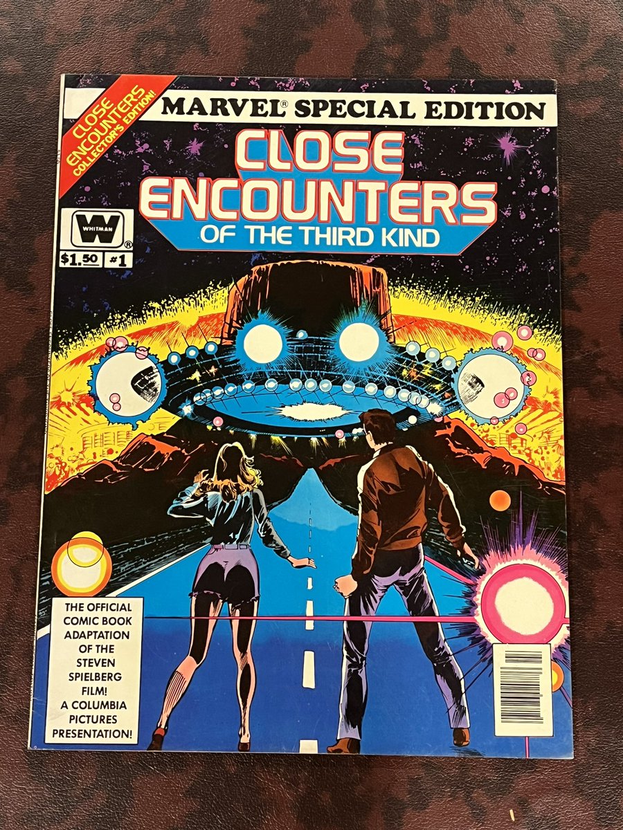 mediummic's tweet photo. Treasury 🚨 ‼️ available tonight at 10pm est. This movie scared me big time as a kid. Close Encounters of the Third Kind. #comics https://t.co/bs8umHF5rx