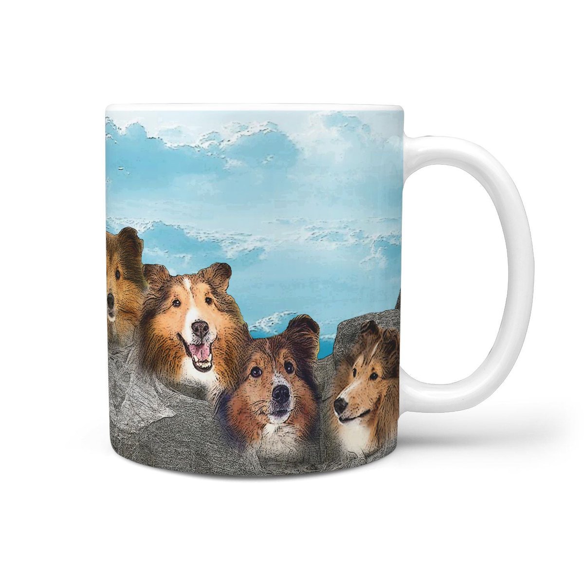 AdorablePartner's tweet photo. 😻Shetland Sheepdog Art Mount Rushmore Print 360 Mug😻
https://t.co/CzbcqQUmyE 
Premium custom printed ceramic mug. Great for everyday life and also one of the most popular items to gift to friends and family.
- 325ml / 11oz size
- Premium ceramic construction
- Full 360° p... https://t.co/RrEZC0ktxg