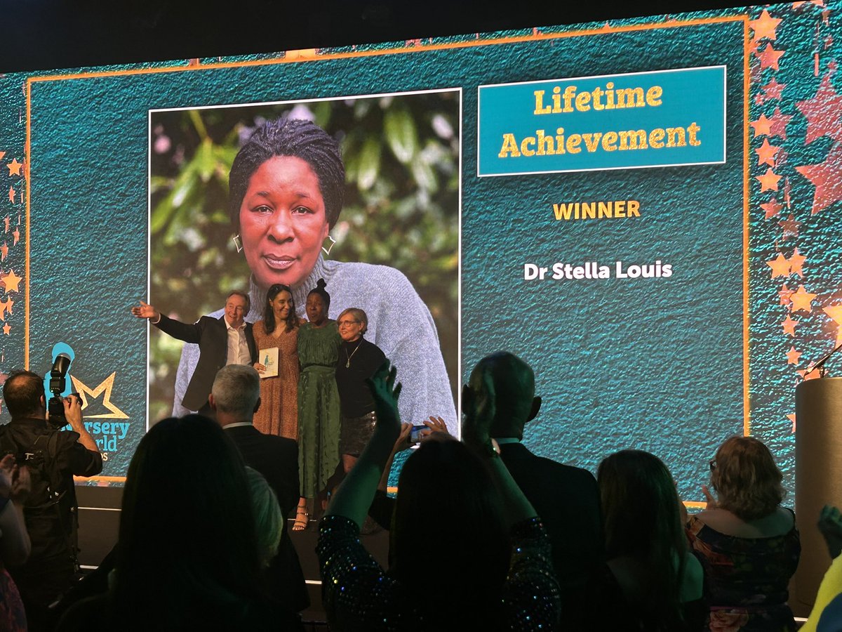 What an incredible and deserved achievement! Stella you are one of a kind and we are lucky to know you and learn from you ❤️ #NWAwards <a href="/dr_sramlouis/">Dr Stella Louis</a> <a href="/FroebelTrust/">Froebel Trust</a>