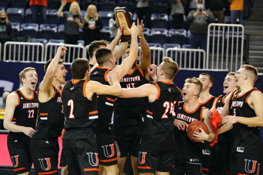 After a great visit with <a href="/dannyneville3/">Danny Neville</a> , I’m excited to receive an offer to play at <a href="/Jamestown_MBB/">Jamestown Men’s Basketball</a>!