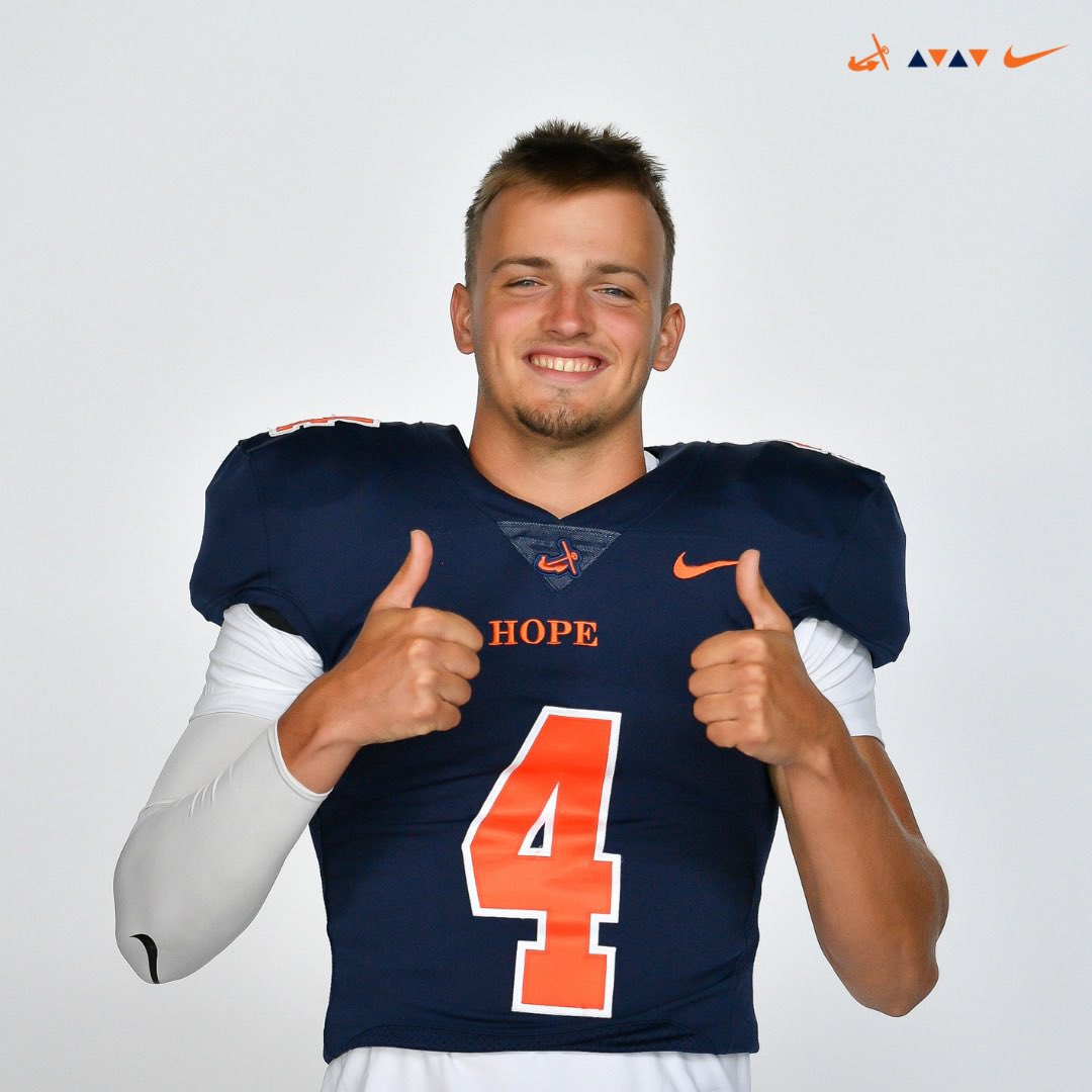 VICTORY! Hope 30, Adrian 21. We rose to the challenge in our MIAA opener on the road. #d3fb