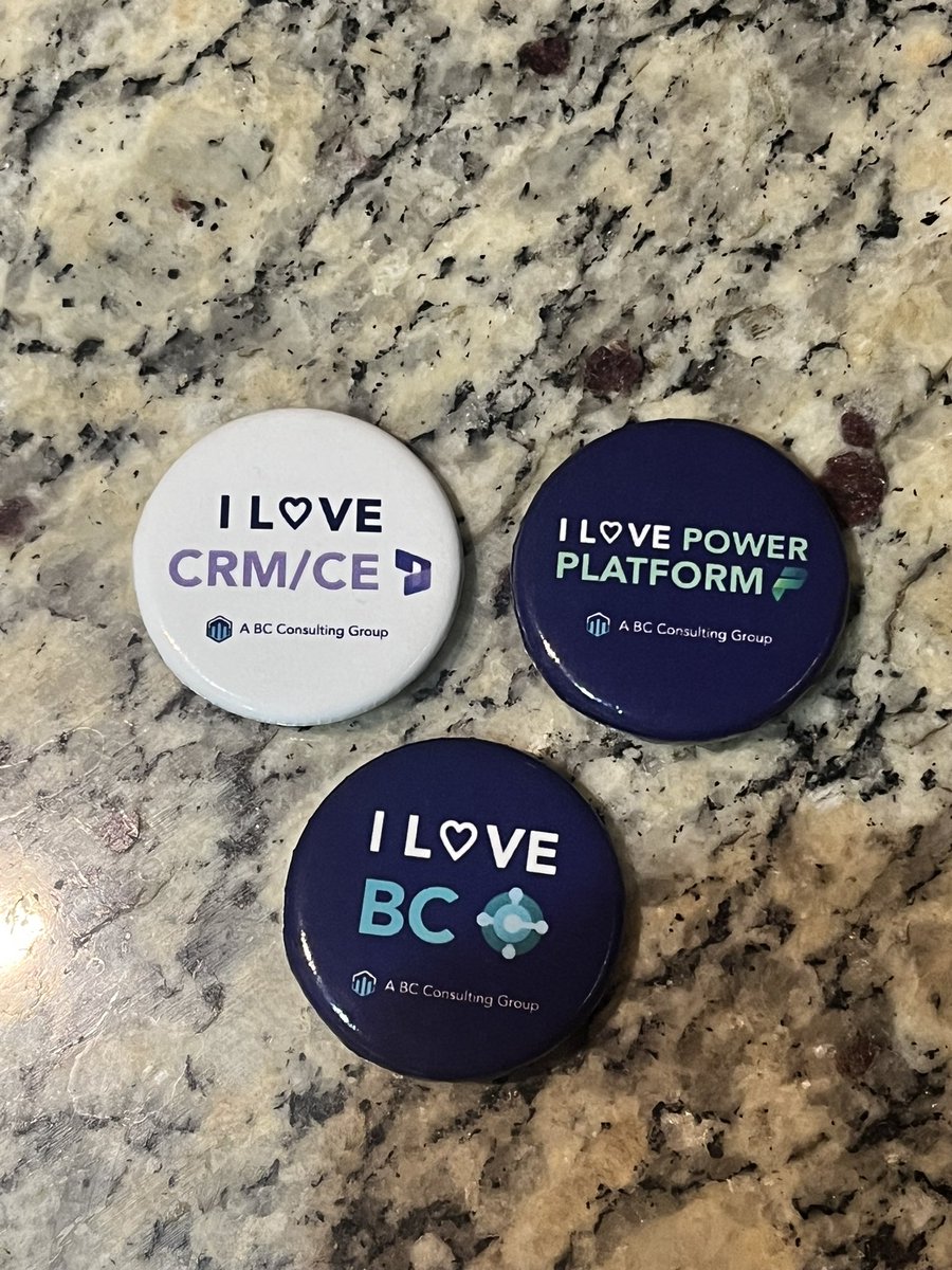 1ShannonMullin1's tweet image. These lovely mini buttons for lanyards are coming to #mppc23. Limited supply so come find me in Vegas and get yours this week!! #msdyn365bc #msdyn365ce #PowerPlatform @powerplatconf